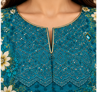 Teal Bloom - Image 4