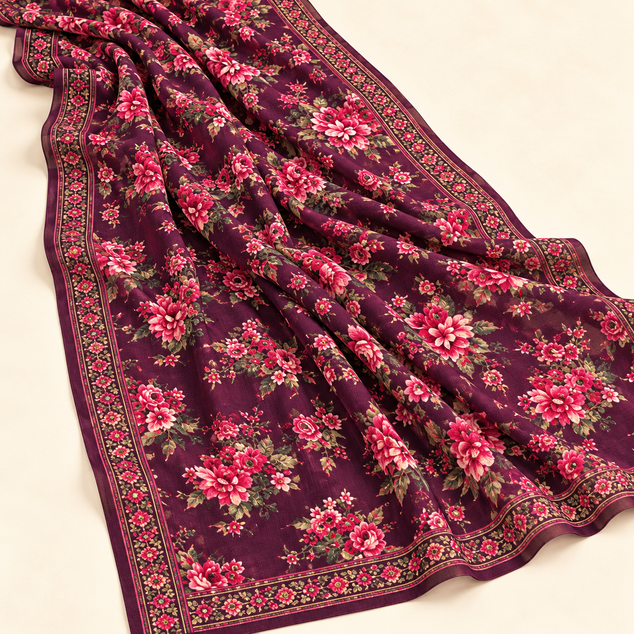 Black & Magenta Dhanak - Image 2