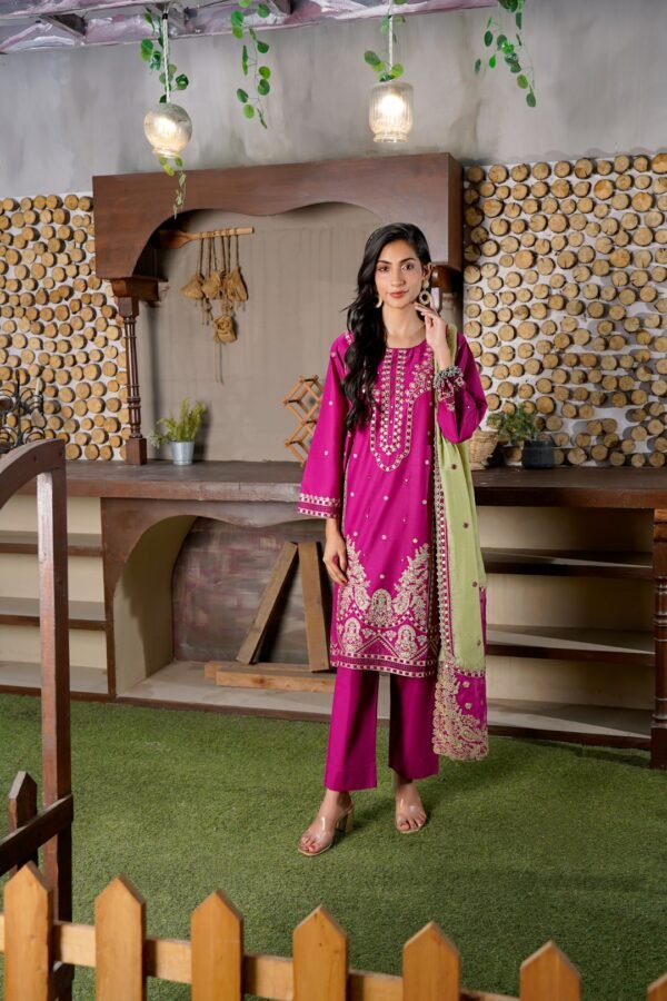 Licensed placeholder Pakistani fashion photograph by Muneeb Malhotra; demo reference only
